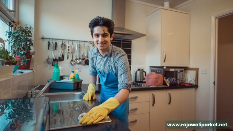 Bersihkan Ruangan Dapur