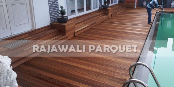 lantai kayu rumah pasha ungu Bogor 11