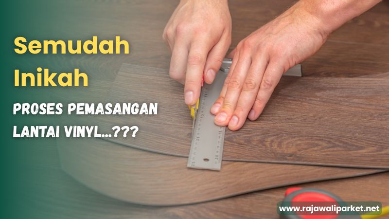 cara memasang lantai vinyl
