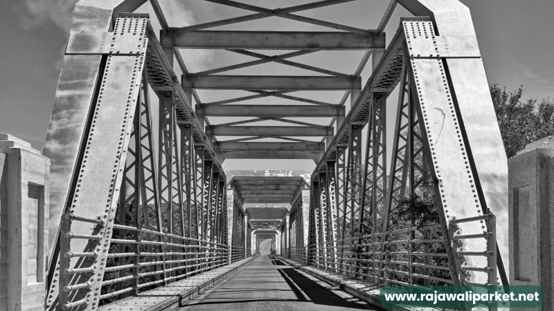 konstruksi jembatan besi WF