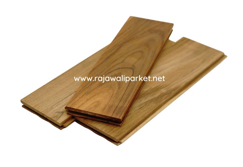 Lantai kayu jati